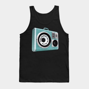 a radio 60s with sticker Smokey Robinson and the Miracles Tank Top